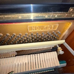 カワイ アップライトピアノの画像