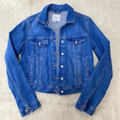 ZARA デニムジャケット　ストレッチ　Mサイズ