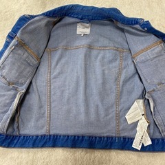 ZARA デニムジャケット　ストレッチ　Mサイズの画像