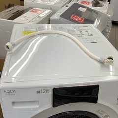【美品】AQUA アクア　ドラム式洗濯乾燥機　洗濯機　AQW-SD12R 2024年製の画像