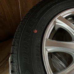 冬タイヤ　ダンロップ　ホイール付　4本セット　の画像
