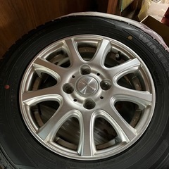 冬タイヤ　ダンロップ　ホイール付　4本セット　