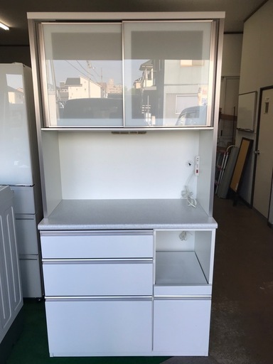 ニトリ キッチンボードアルミナ100KBWH 【公式通販】