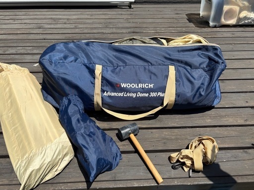 美品⭐︎大型テント5名WOOLRICH  Advanced living dome300⭐︎災害時にも