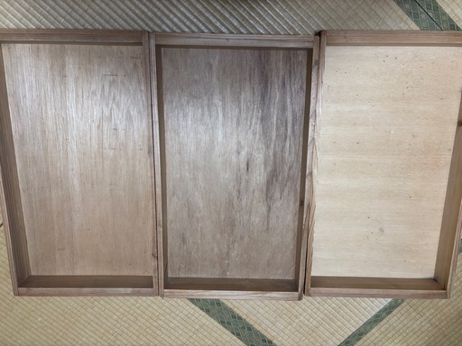 木製保存容器 もろぶたばんじゅう餅箱木箱昭和レトロ5個セット