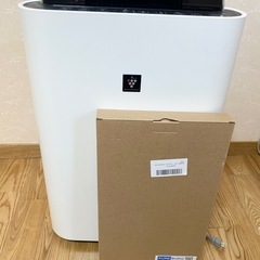 【未開封脱臭フィルター付き、5/9まで】シャープ 加湿空気清浄機...