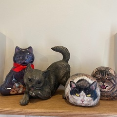 お取引中　猫の置物など