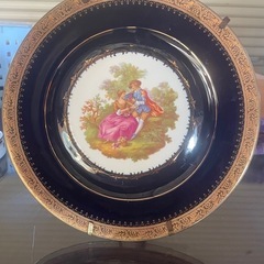 Limoges 陶磁器皿 25cm　22K