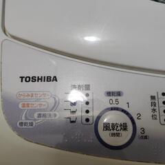 東芝　縦型洗濯機　6.0kgの画像