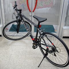 新品 PEUGEOT プジョー 700×32C アルミクロスバイク BK ブラック 2022年モデル 470size Shimano Tourney6S　　72の画像