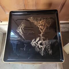 お膳 23枚 漆塗りの画像