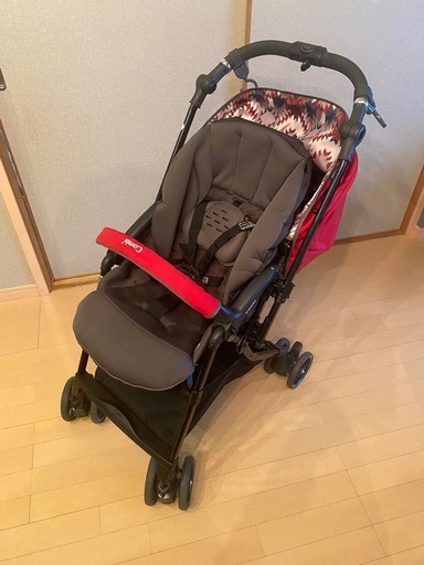 Conbi コンビ ベビーカー スゴカル 4キャス エッグショック レッド