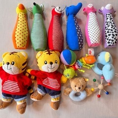 知育玩具セット　木のパズル他