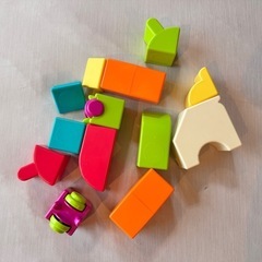 知育玩具セット　木のパズル他の画像