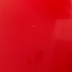 取引中　赤い折りたたみ　ローテーブルの画像