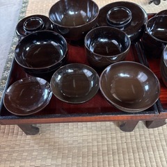 昭和レトロ 御膳セット（二人分）｜物置整理で発見！懐かしの和の食卓に