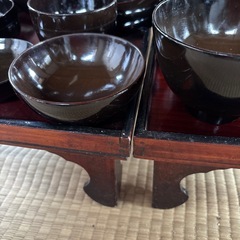 昭和レトロ 御膳セット（二人分）｜物置整理で発見！懐かしの和の食卓にの画像