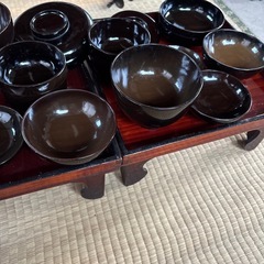 昭和レトロ 御膳セット（二人分）｜物置整理で発見！懐かしの和の食卓にの画像