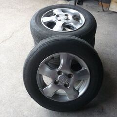 綺麗 ホンダ バモス純正アルミホイール 145/80R13 4J...