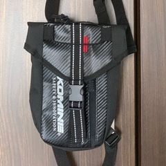 コミネ バイク用 プルーフレッグバッグ リフレクティブブラック ...