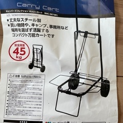 キャンパーズコレクション　BMC-987　山善　キャリーカート　...