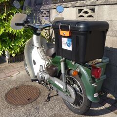 5千円値下　ホンダ　リトルカブ　セル付四速　整備済　走行25,198Km　鍵×2　機関良好　新品に交換済部品多数　ナンバー付ければ、乗って帰れますの画像
