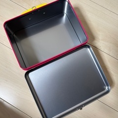 たべっ子どうぶつ 缶 持ち手付き缶 ギンビス たべっこどうぶつ トランクの画像