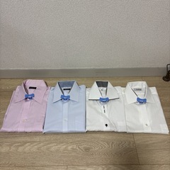 ワイシャツLサイズ4点セット