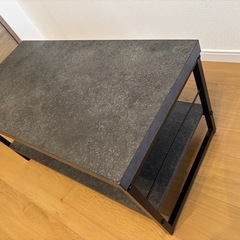  新品★セラミック風ローテーブルの画像