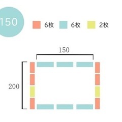 ベビーサークル　200×150cm　の画像