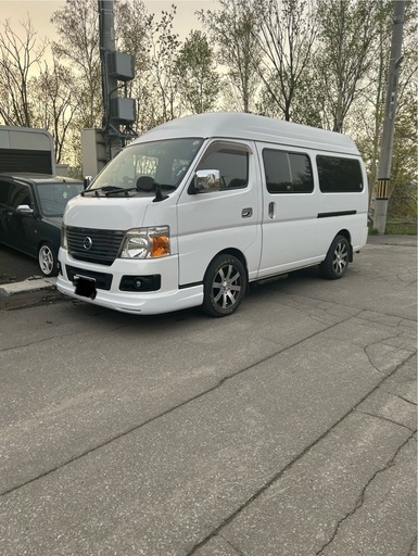 e25キャラバン ブレス　フロントリップスポイラー