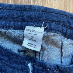 babyGap デニムブルー ショートパンツ 2歳用　95㎝の画像