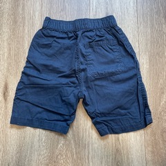 ネイビー 半ズボン 110サイズ 綿100%の画像