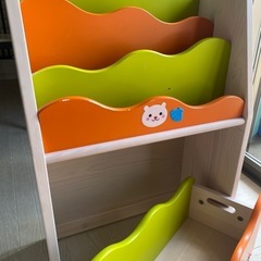 子供用BOOKラック⚫︎本棚の画像