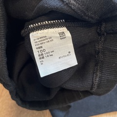 UNIQLO スパッツ　ズボン　100㎝の画像