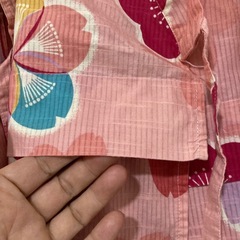 女児　浴衣・帯セットの画像