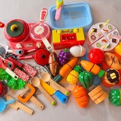 コンビニごっこ、おままごとセットの画像