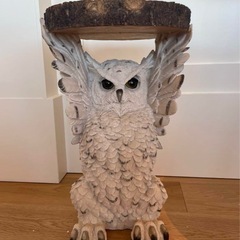 フクロウ　サイドテーブル