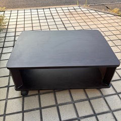 M2504-743 テレビ　プリンター台　キズ汚れ有り