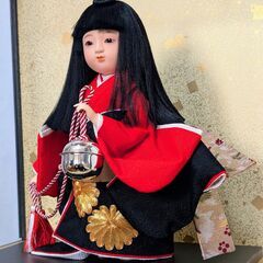 【手渡のみ】美品 祝鈴 ひな人形 市松人形 日本人形の画像