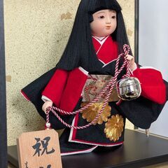 【手渡のみ】美品 祝鈴 ひな人形 市松人形 日本人形の画像