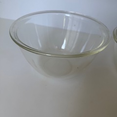 ガラスボウル 2個セットの画像