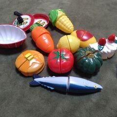 おままごと　食材セットの画像
