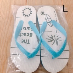 The Beach Sunset ビーチサンダル Lサイズ  