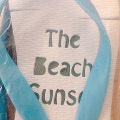 The Beach Sunset ビーチサンダル Lサイズ  の画像