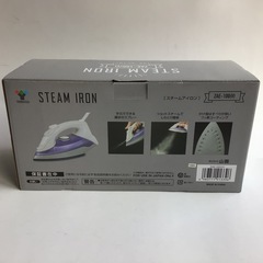 山善 YAMAZEN スチームアイロンZAE-100(V)箱付きの画像