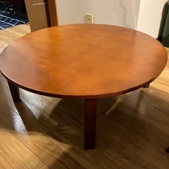 折りたたみ丸テーブル
