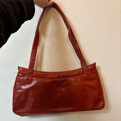 ハンドバッグ　赤の画像