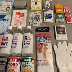 【新品未使用】防災グッズ　リュック　35点セット②の画像