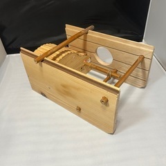【自作】【DIY】小屋つき バードアスレチック 止まり木 バードハウス 一点物 ハンドメイド 文鳥 インコ用　 の画像